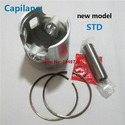 motorcycle DT175 piston kit with piston ring piston pin and piston pin lock for yamaha 175cc DT 175 engine parts: new model STD
