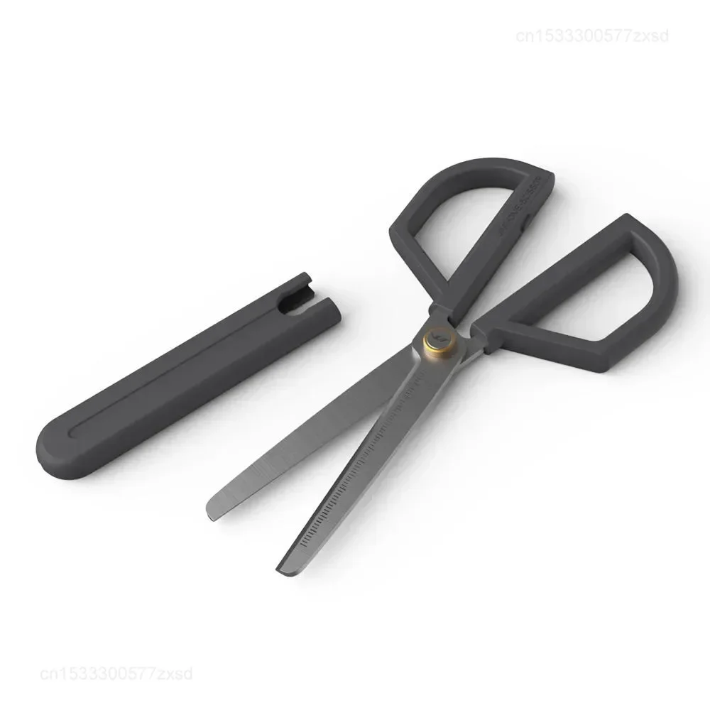 Xiaomi JIMIHOME 2pcs Scissors and Knife Mini Combo Set Adjustable Protective Sheath Precision DIY Safety Utility Tailor's Tools: Silver