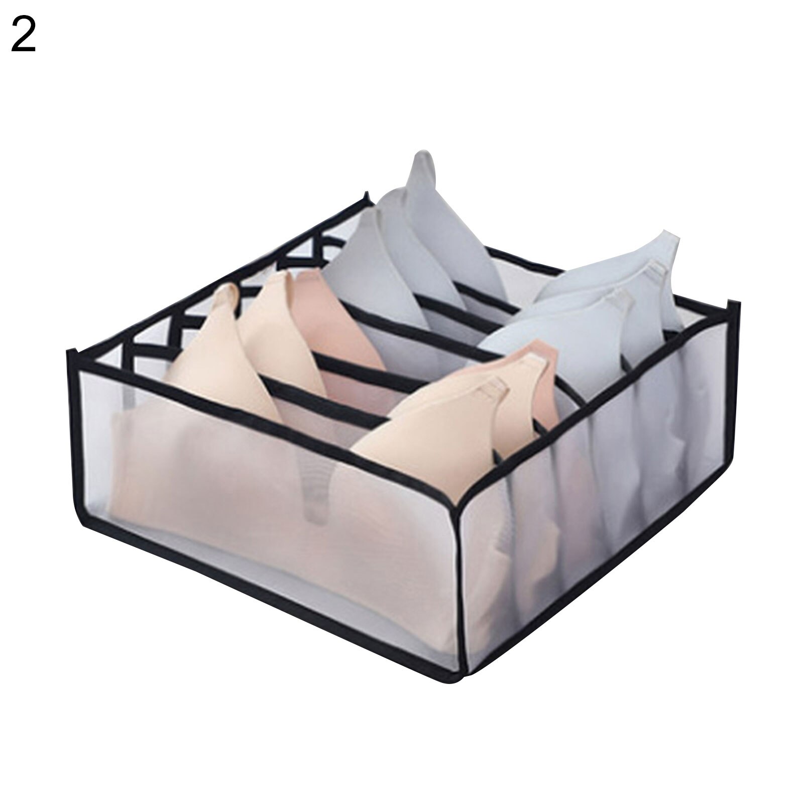 Kleding Ondergoed Underpant Beha Stropdassen Sokken Shorts Organizer Lade Opbergdozen Slaapzaal Closet Organizer Voor Sokken Slaapkamer: 2