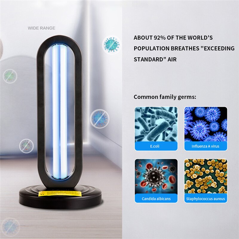 50W Haushalt UV licht Sterilier zeitliche Koordinierung UVC Desinfektion Tisch lampe UV Uv Quarz lampe Bakterizide Für Schlafzimmer/Krankenhaus