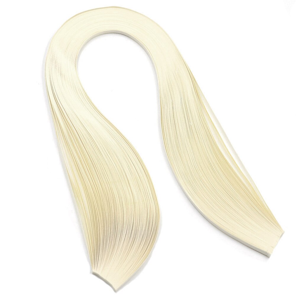120 streifen Quilling Papier 3mm Breite Einfarbig Origami Papier DIY Hand Handwerk Dekoration Weihnachten: ivory white