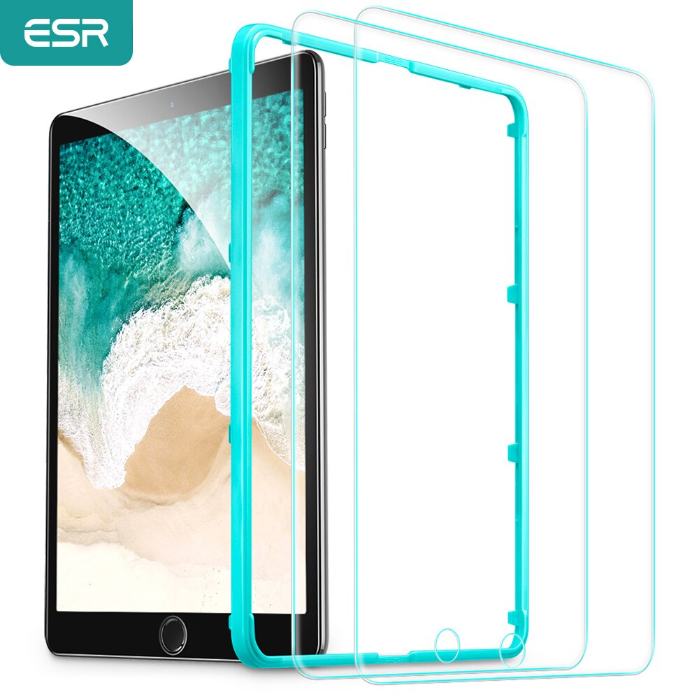 ESR Screen Protector for iPad 9.7 Tempered Glass Film for iPad release/For iPad Pro 9.7 inch Air2 Free Applicator