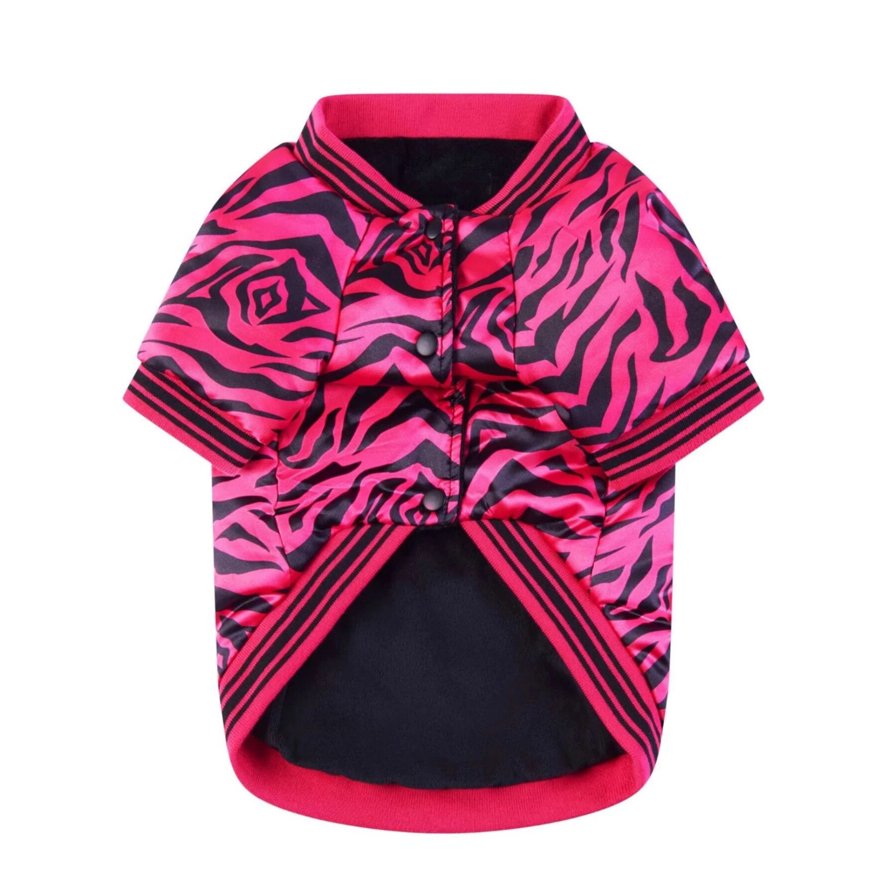 S-3XL ubrania dla psów buldog francuski kurtka dla małych psów płaszcz odzież dla zwierząt Puppy Winter Keep Warm Outdoor Yorkies sweter Products: XXXL / Różowy