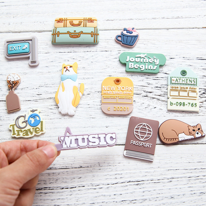 Computer stickers 3D bubble stickers soft plastic decorative painting stickers Refrigerator notebook stickers
