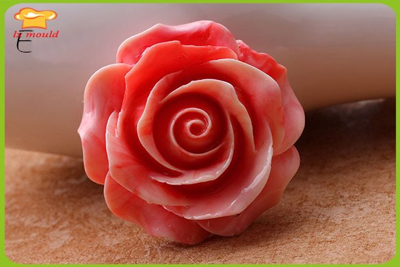 Diy rose camellia lotusknopp solsikke tørr tempo form fondant kakeform leirform