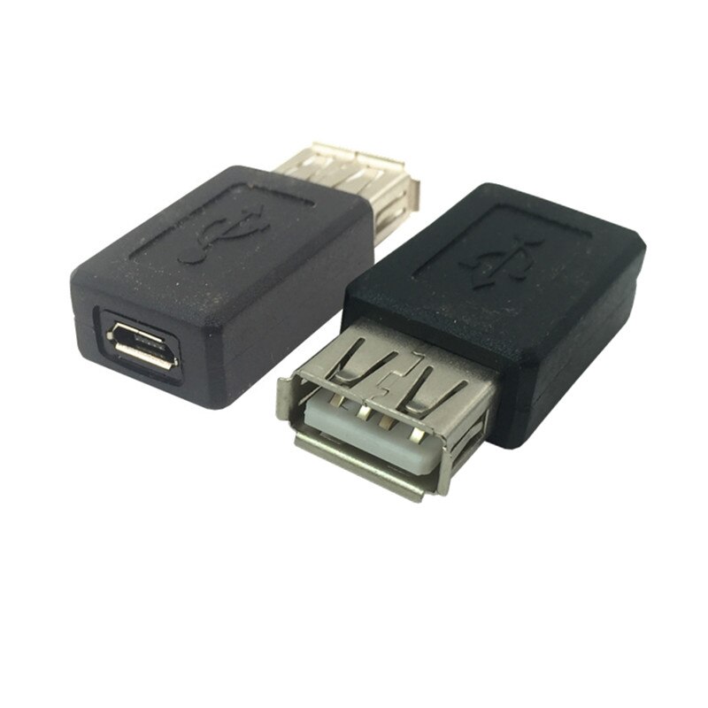 USB 2.0 Female to Micro USB Female Adapter