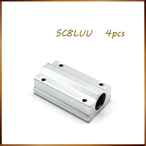 Cuscinetti Lineari 2 Pezzi, Modello SCS8UU, SCS8LUU, Lunghezza 8 - Foto 6