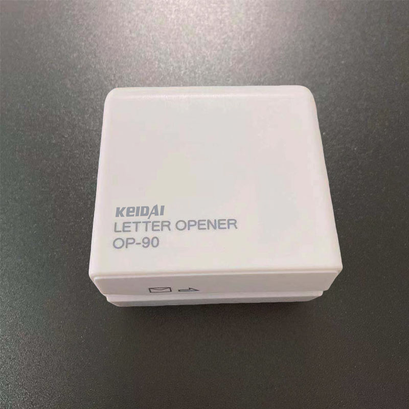 Tagliacarte elettrico Apriscatole tascabile Tagliacarte da ufficio Tagliacarte Tagliacarte Tagliacarte portatile Strumento per aprire buste: giallo