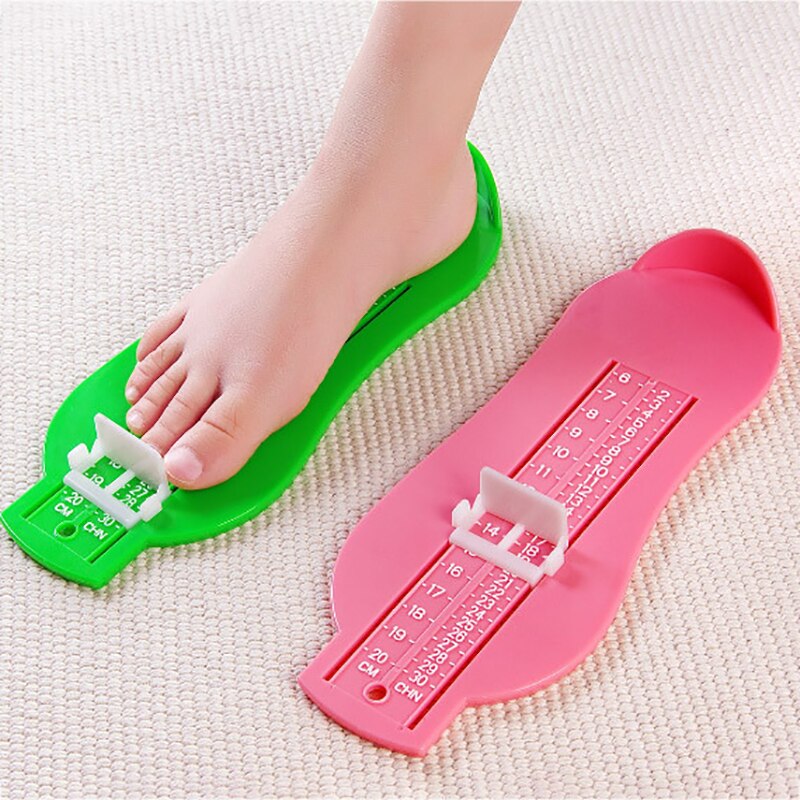 Kleinkind Fuß Messen Manometer Baby Kind Fuß Lineal Schuhe Größe Sauerei Lineal Schuhe Länge Wachsenden Fuß passend zu Lineal Werkzeug Misst