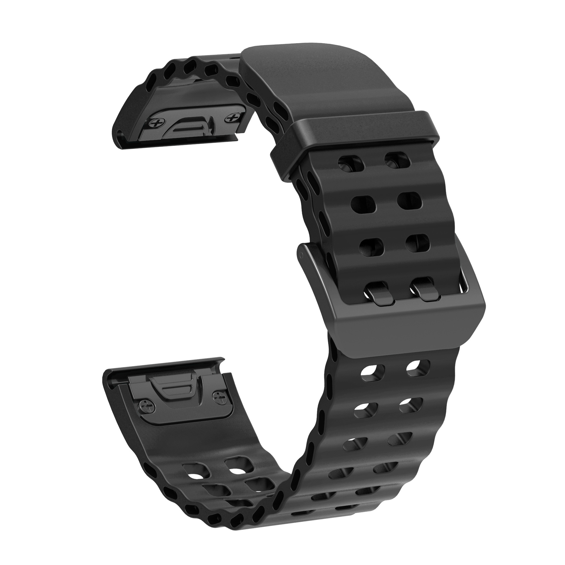 Pulseira de silicone de 26mm 22mm para garmin quickfit band fenix 8 47mm 51 7x 7 7s 6x 6 pro 5 5x epix 2 forerunner 965 955 945 instinto 2: XXL / 天空蓝