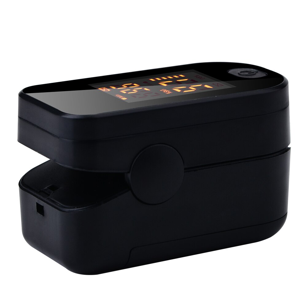 Portable Finger Pulse Fingertip LED Oximeter SPO2 PR PI RR Blood Oxygen With Respiratory Rate Oximetro Health Care Monitor