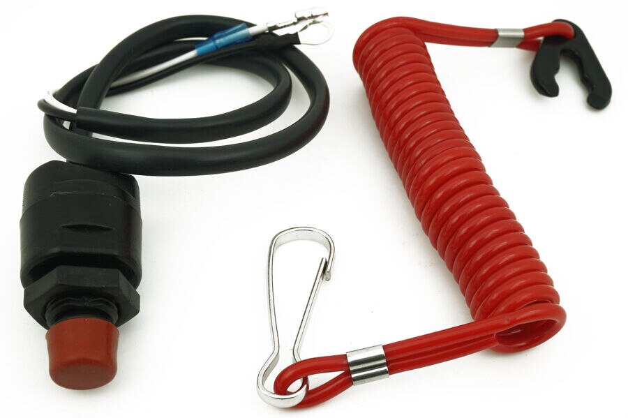 ATV Engine Safety CUT-OUT Ignition Kill Switch / Lanyard Universal