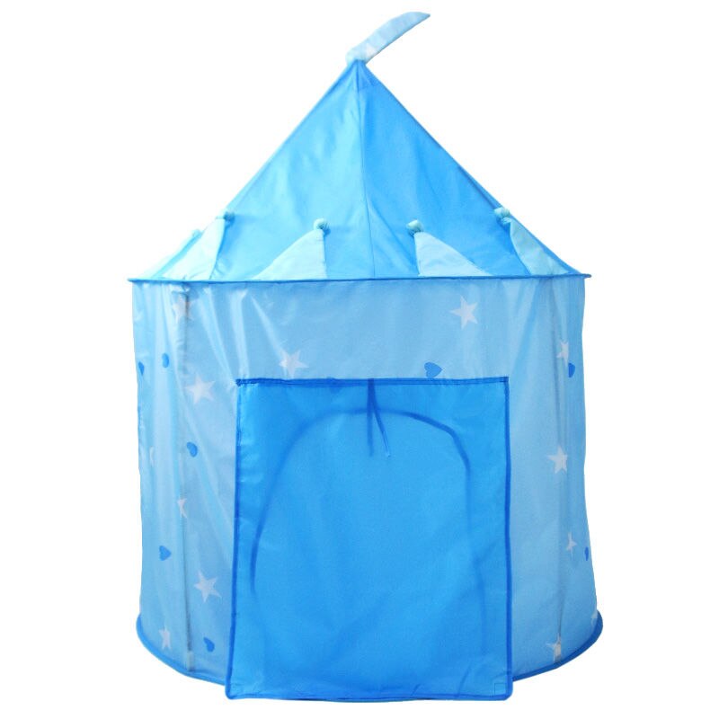 Portatile Tenda dei bambini tepee I Bambini della Casa del Gioco wigwam Ragazze di Campeggio Esterna Tenda bambino Gioco di Grandi Dimensioni Astuccio Regalo Di Natale Tende: Tent Tipi blu