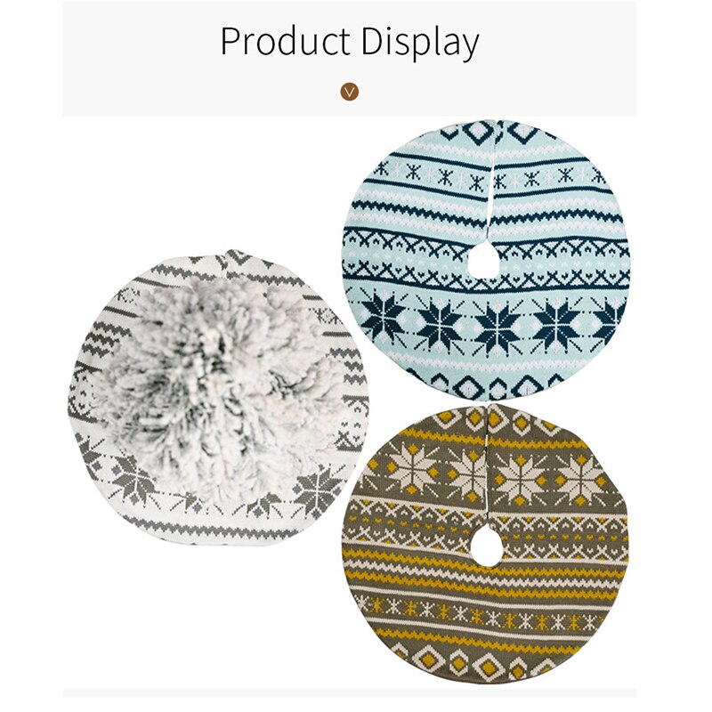 Christmas Tree Skirt Decor Round Year Christmas Tree Skirt Decorations Christmas Xmas Trees Decor Small Size