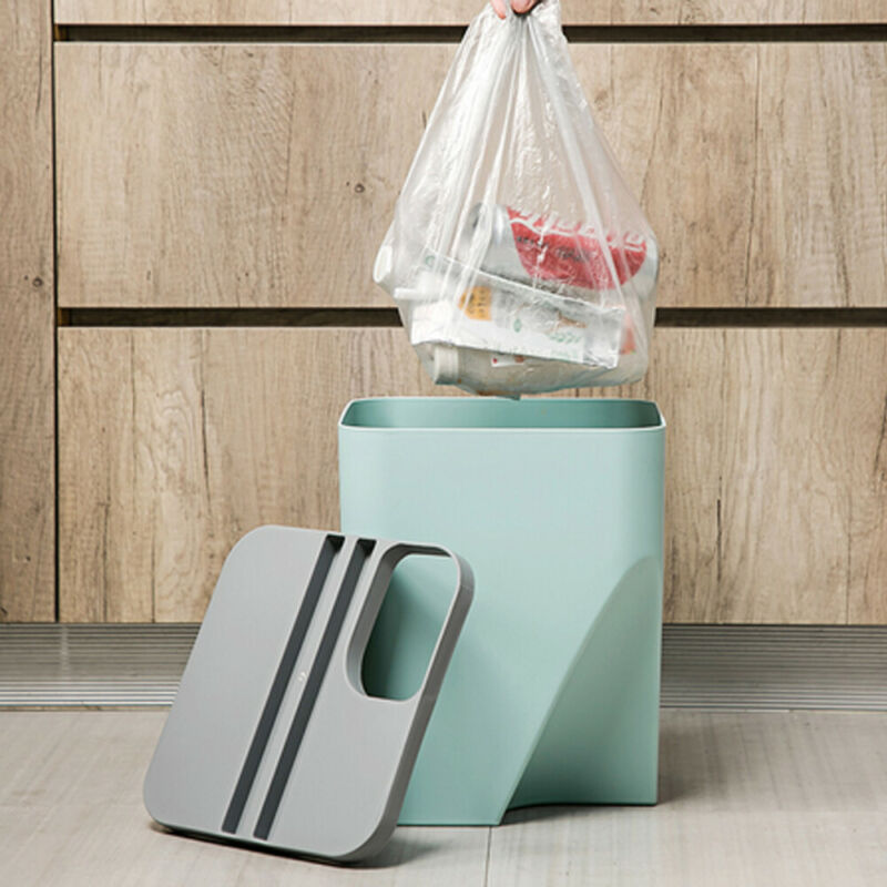 Kitchen Trash Can Recycle Bin Stacked Sorting Trash Bin Household Dry And Wet Separation Waste Bin Rubbish Bin for Bathroom 1pc