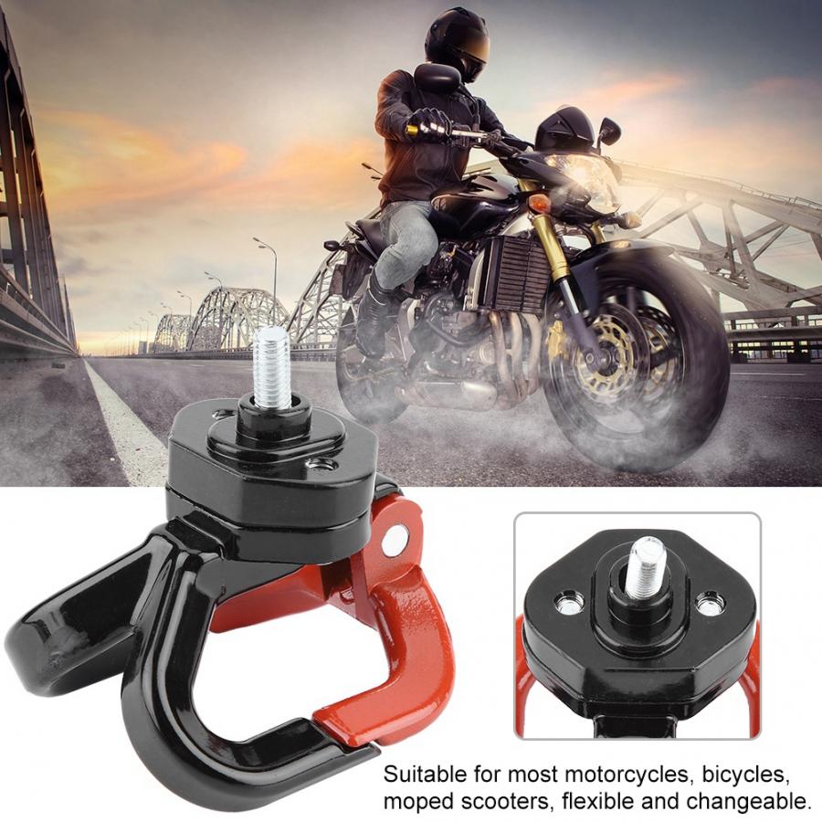 Motorfiets scooter haak bagage hanger motorfiets net tassen haak motorfiets accessoires multifunctioneel aluminiumlegering
