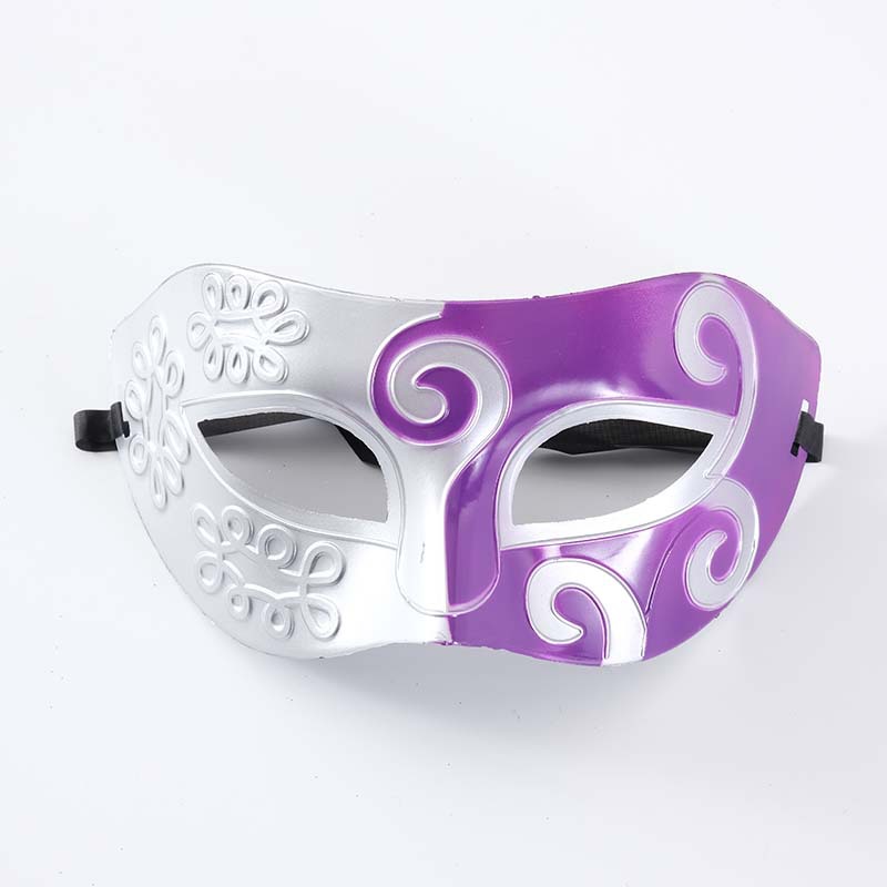 Vintage Zilver Goud Mannen Antieke Gladiator Carnaval Gemaskerd Bal Partij Maskers Cool Retro Mannen Party Maskers: 5