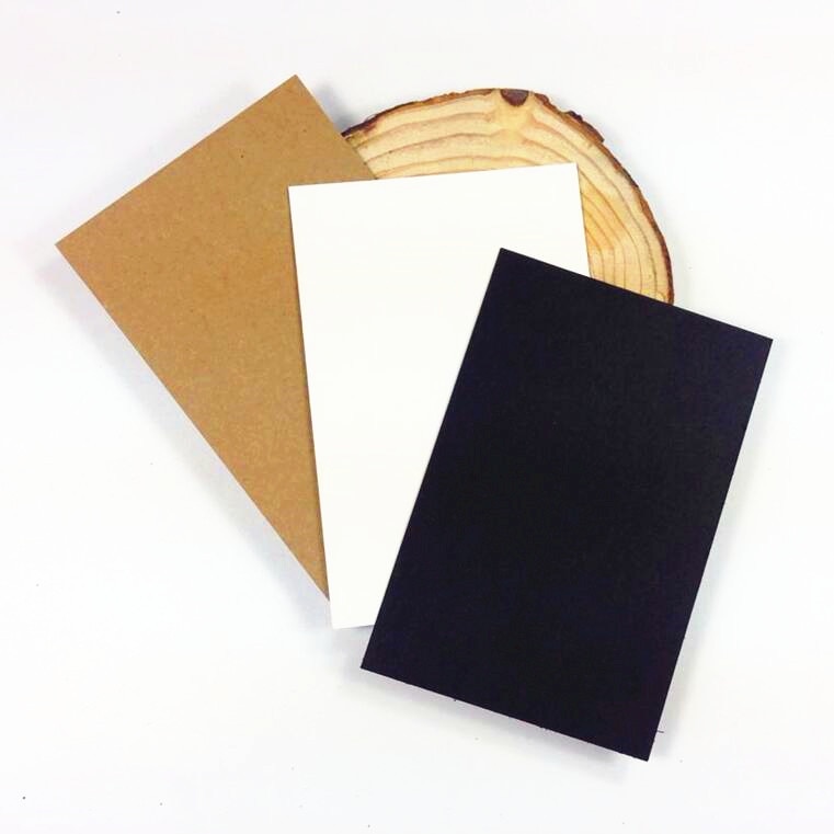 120 Stks/partij Vintage Blanco Kaart Students'diy Multifunctionele Note Bericht Card Ansichtkaarten Woord Kaart Voor Schets