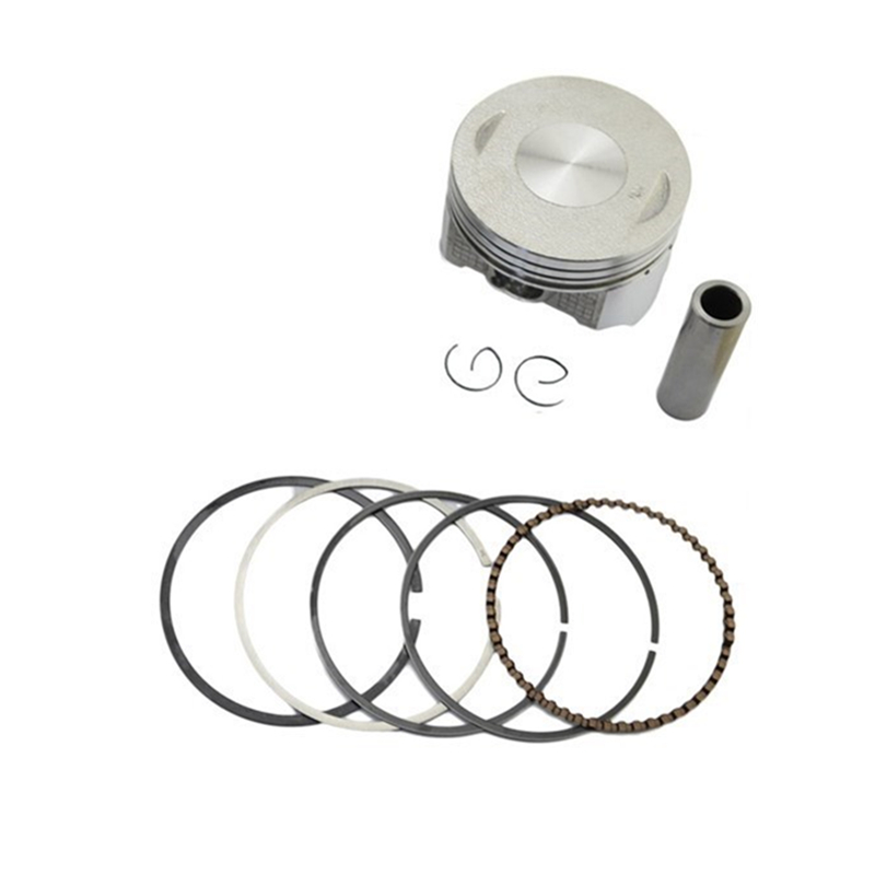 Motorcycle Cylinder Parts Bore Size 66mm Piston Ring Kit For Zongshen CB250 Viper ZS250GY 15mm Pin 166fmm 167fmm Engine: 66mm Piston Set