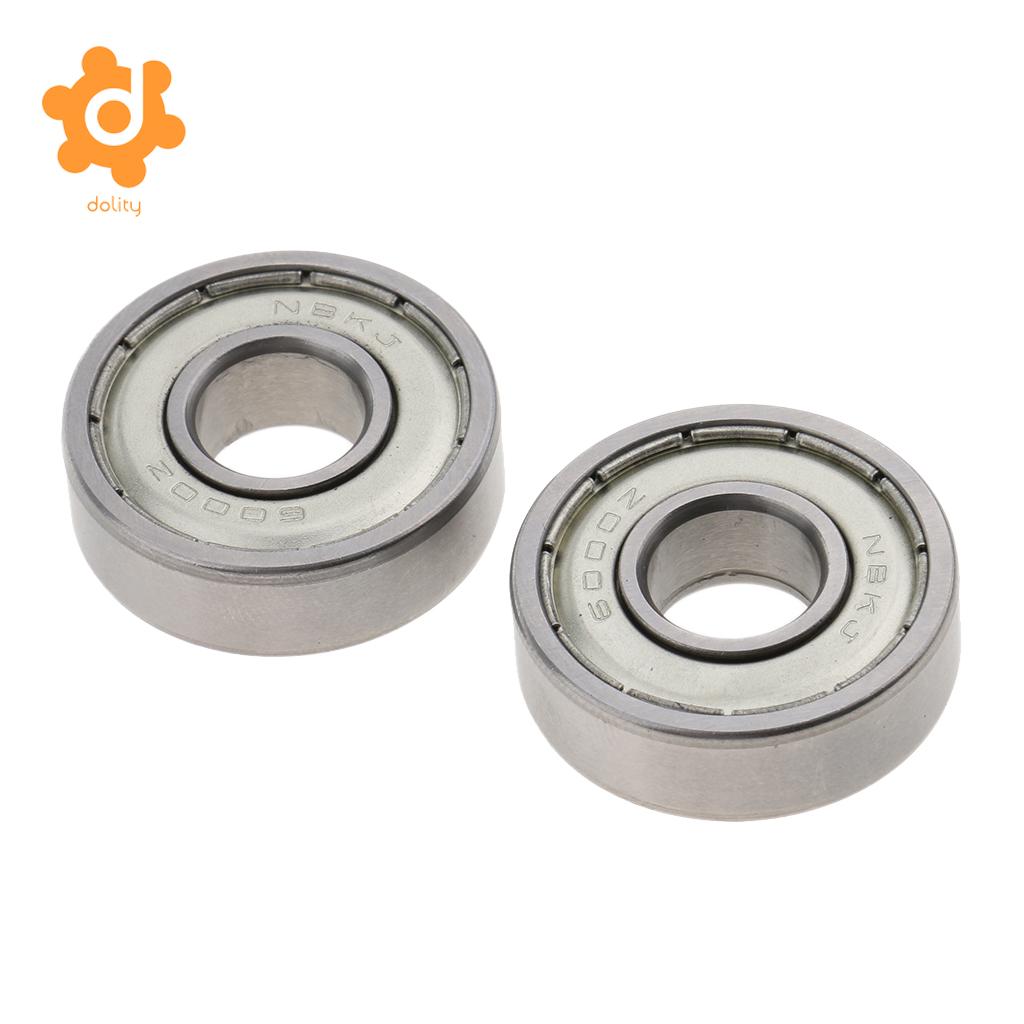 2 uds. De rodamientos de bolas para ruedas de motocicleta, para Mini Quad Pocket 47cc 49cc ATV para 2 rodamientos