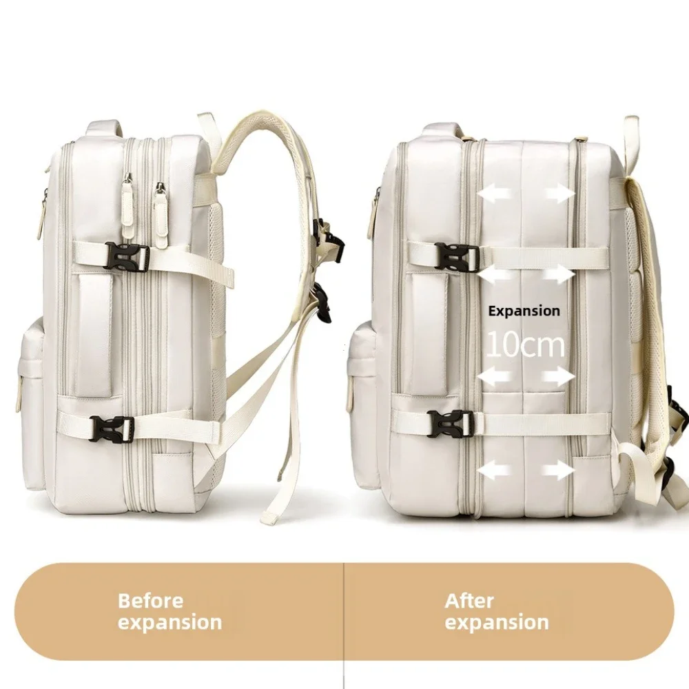 BAGSMART Rugzak 40x30x20 Vliegtuig Cabine Handbagage Rugzak Laptop Rugzak Vliegtuig Reizen School Rugzak Mannen Vrouwen tas