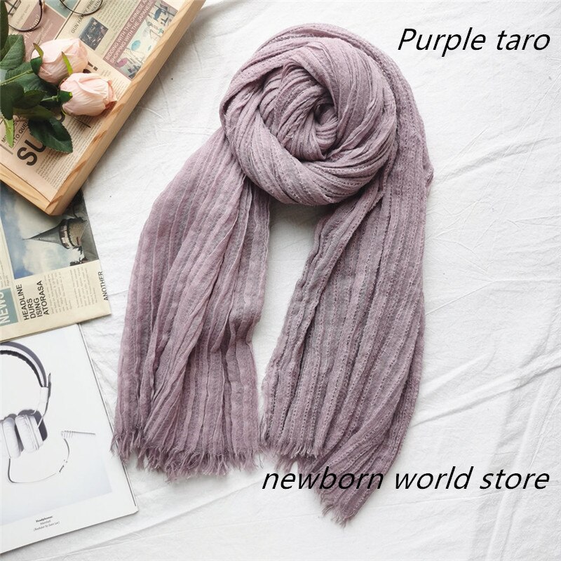 Accesorios de fotografía recién nacido pliegues manta envolvente: purple taro