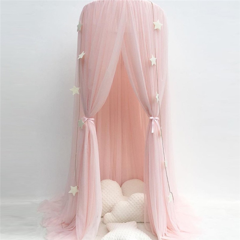 Filet moustiquaire 5 couleurs pour enfants | Couchette, auvent, pour bébé, rideau de couverture, pour bébé, décor de maison de jeu