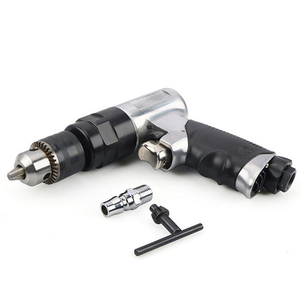 3/8inch Air Mini Eletronic Drill Pneumatic Reversible 1800RPM Speed Air Hand Drill Handheld Multipurpose Power Tool