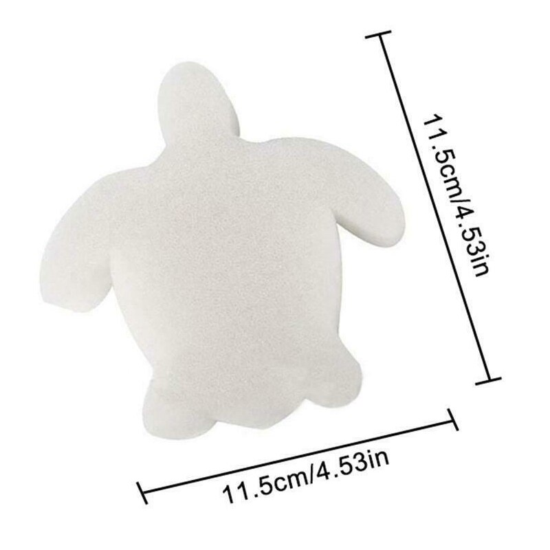10 Pcs Schildpad Olie Absorberende Spons Multifunctionele Spons Voor Zwembad Tub Spa Absorberen Slib Vuil scum