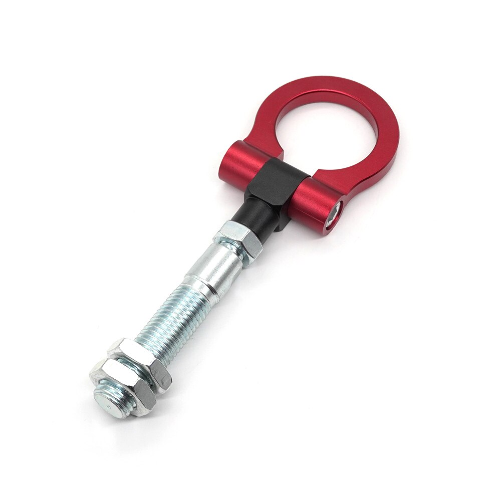 R-EP Tow Hook trailer hook Red Folding Ring Racing Heavy Duty Durable And Super Strength for Hyundai Veloster: Red