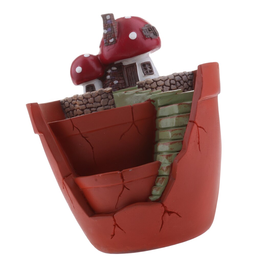 Plants DIY Container Pot Fairy Garden Flower Plants Decor