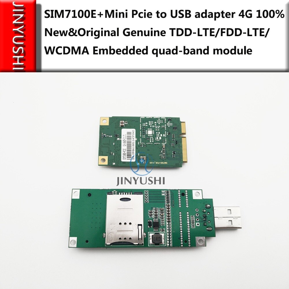 SIM7100E Mini Pcie SIMCOM + Pcie zu USB transfer karte 100% Neue & Original TDD-LTE/FDD-LTE/WCDMA Embedded quad-band auf lager