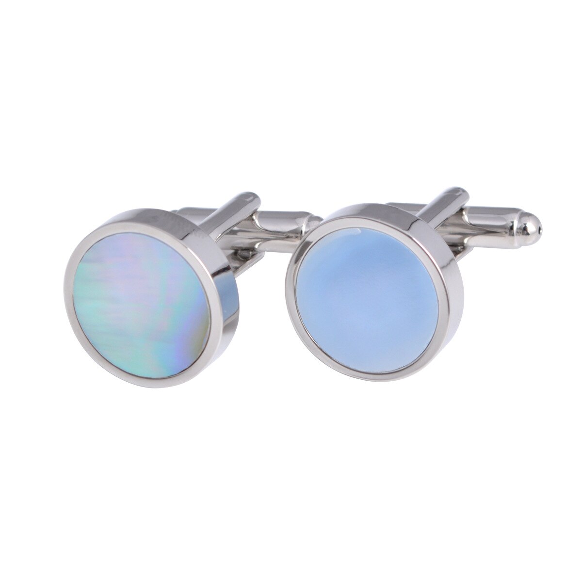 Gemelos de a la para hombre, joyería de Metal, gemelos franceses, camisa para hombre, decoración de negocios, accesorios de boda para hombre,