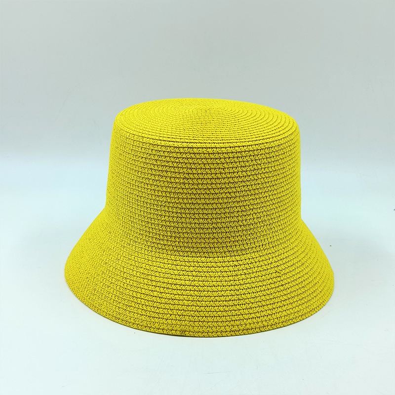 Dame Solhatt Strå - Blomstermønster - Casual - Solbeskyttelse - Liten Brem - Sommer Strand: Svart