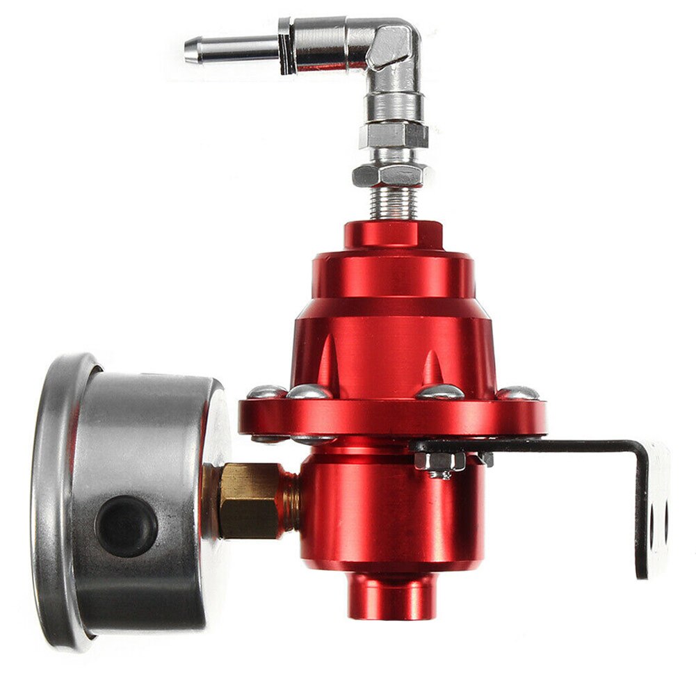 Einstellbare Auto Kraftstoff Druckregler Universal- 160psi Öl Messgerät Bausatz Auto Zubehör OE88