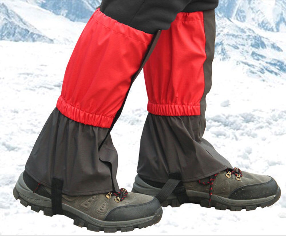 draussen Schnee Wandern Gamaschen Wasserdichte Schnee Kneepad Skifahren Sport Gamaschen gehen Klettern Bein Abdeckungen Gamasche