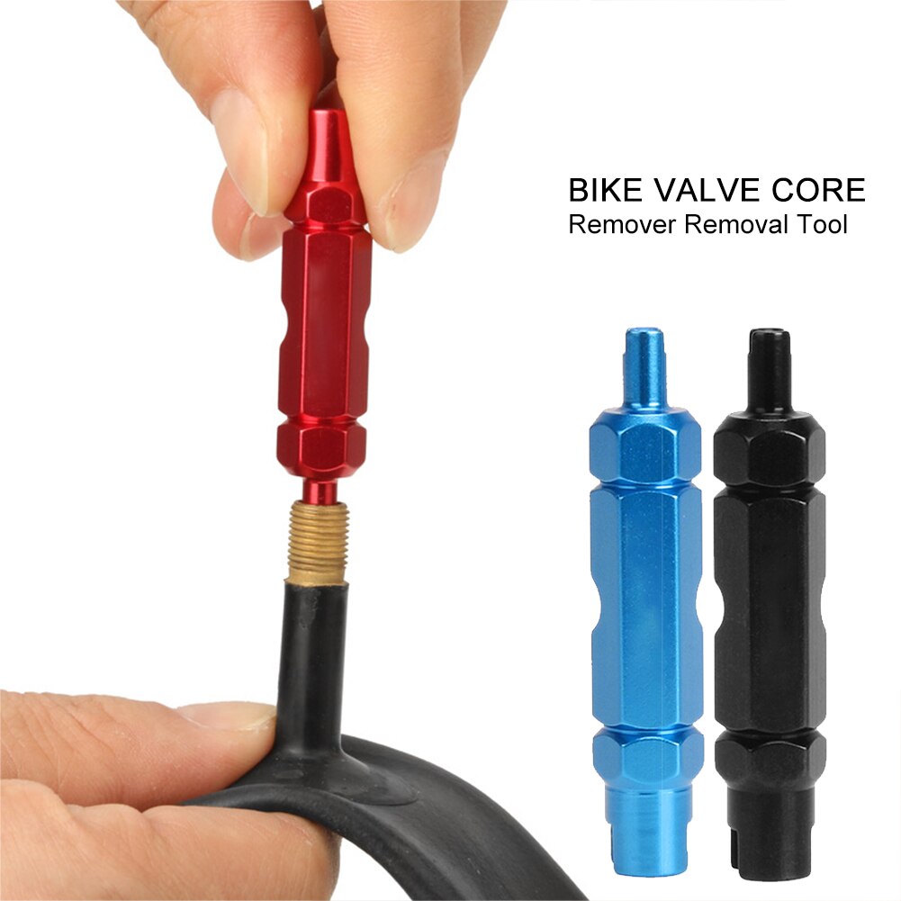 1Pc Bike Valve Demontage Tool Multifunctionele Mtb Racefiets Ventiel Remover Anti-Slip Air Valve Spanner Demontage tool