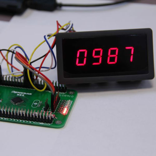 4 Digit 7 Seven Segment LED Display Controller 5V Red Arduino Compatible
