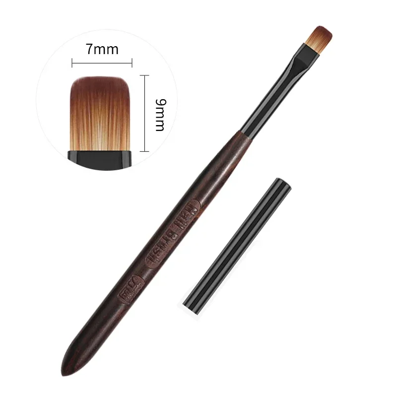 Nail Glue Phototherapy Pen UV Gel Brush Pen Acrylic Nail Art Painting Drawing Liner Brush Manicure Brushes Tool: plum