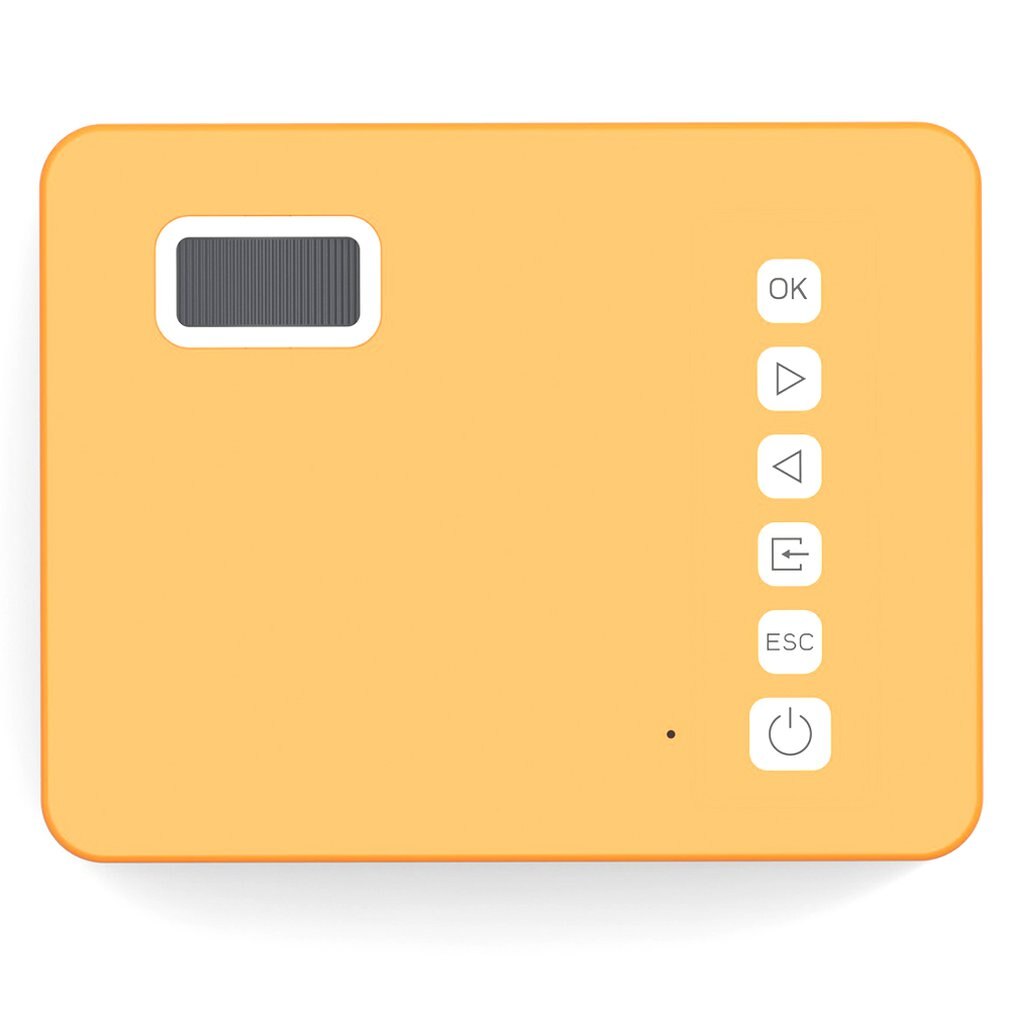 Hoge resolutie oogbescherming  uc28d thuis kinderen led projector mini draagbare thuis mobiele telefoon projector