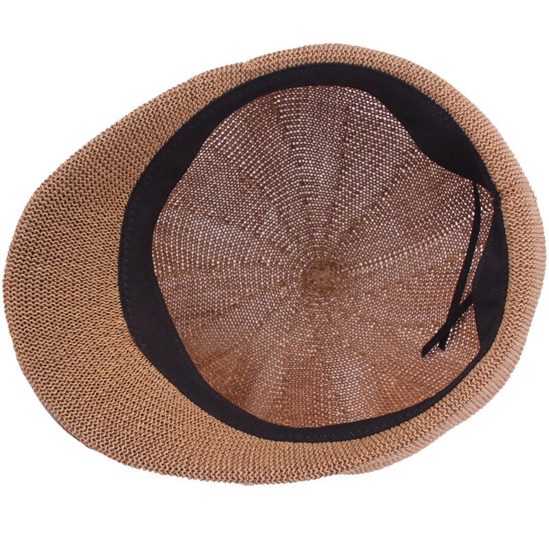 Automne hiver gavroche casquettes hommes femmes Tweed octogonal chapeau maille casquette béret chapeau respirant détective chapeaux rétro casquettes plates