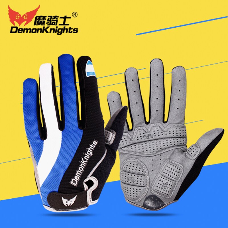 TANDT-Guantes de LICRA para ciclismo de montaña para hombre, manoplas de dedo completo de algodón para deportes al aire libre, Invierno