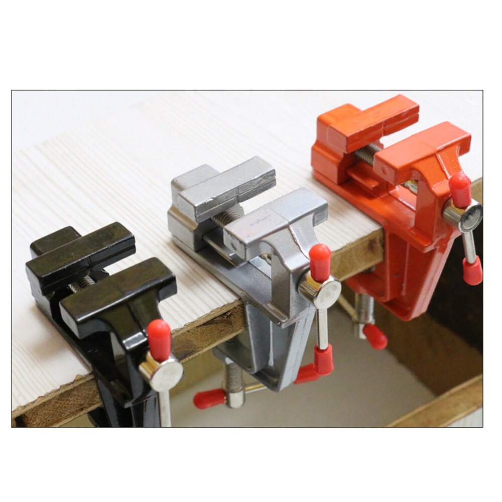 Aluminum alloy Material Vise Small Hobby Clamp On Table Multi-functional Mini Hands Tool for small projects, crafts, modeling