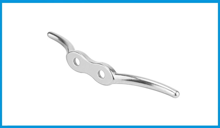 2 stuks roestvrij staal 316 vlaggenmast kikker haak vaste haak vlaggenlijn kikker vlag val boot vastzetten vastbinden dockstarps luifels