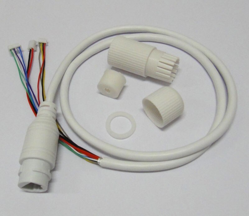 Wasserdichte POE LAN kabel für CCTV IP kamera bord modul mit nasser anschluss RJ45, Einzelnen Status LED