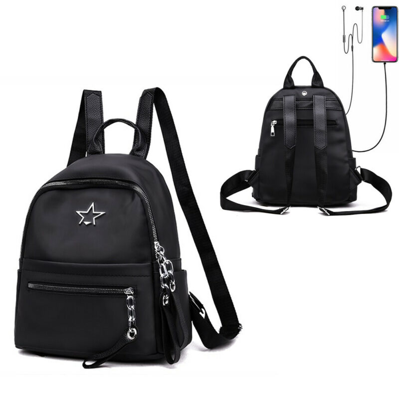Girls' School Backpack - Waterproof, Anti-Theft, With Reflective Strips, Large Capacity