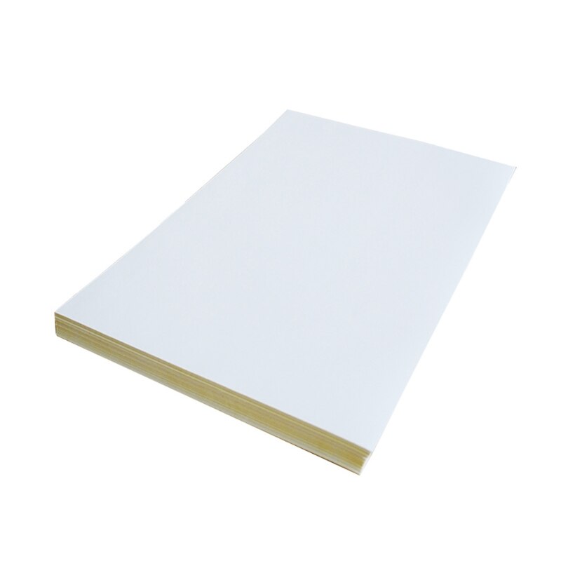 A4 Labels Craft Paper Inkjet Matte Printing Sticker Copy Mark Stickers for Copier Inkjet Printer 100 Sheets
