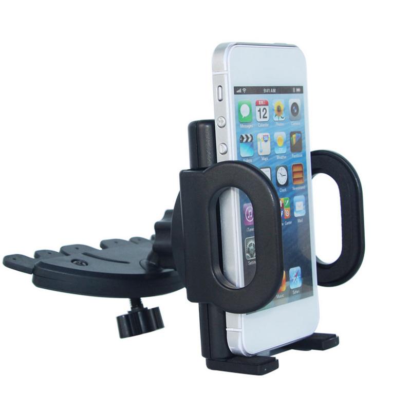 Auto Telefoon Houder CD Poort Navigatie Stand Cradle 360 Graden Ondersteuning Mobiele Air Vent Mount Auto Houder Telefoon Stand In auto