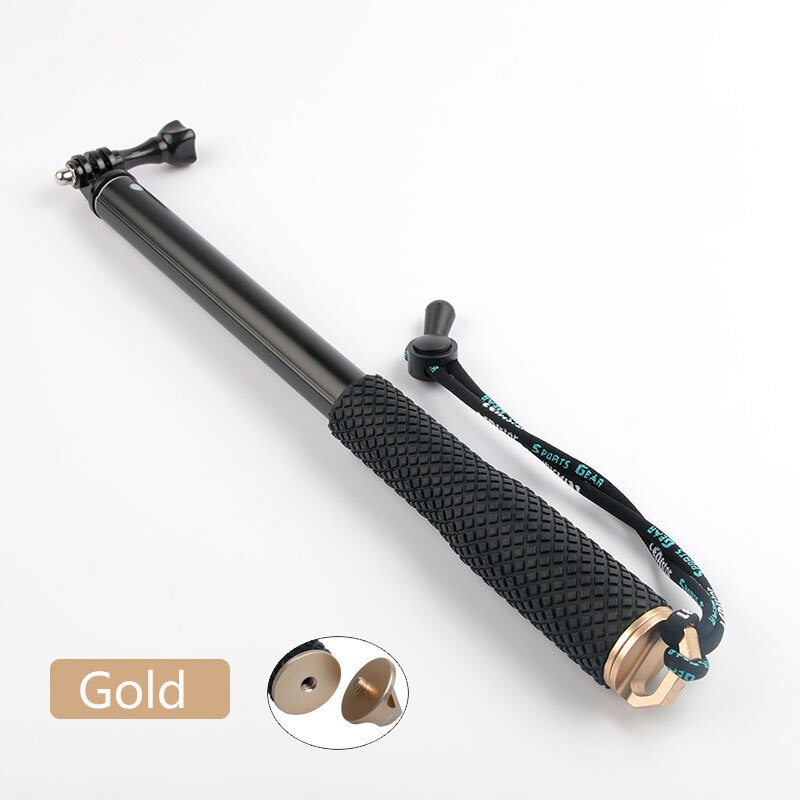 Selfie stick uttrekkbar håndholdt monopod for gopro hero 10 9 8 7 6 5 gopro max osmo action insta 360