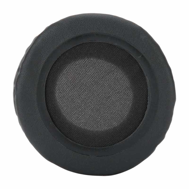 Universal Ear Cushions 75MM Headphone Universal Ear Cushions Replacement Headset Foam Ear Pads Covers Black Ear Cover